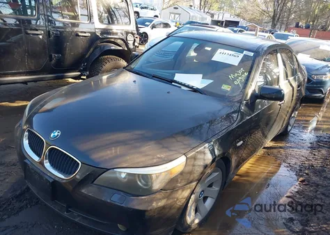 2004 BMW 525I z USA, uszkodzony, nr VIN WBANA53514B174254
